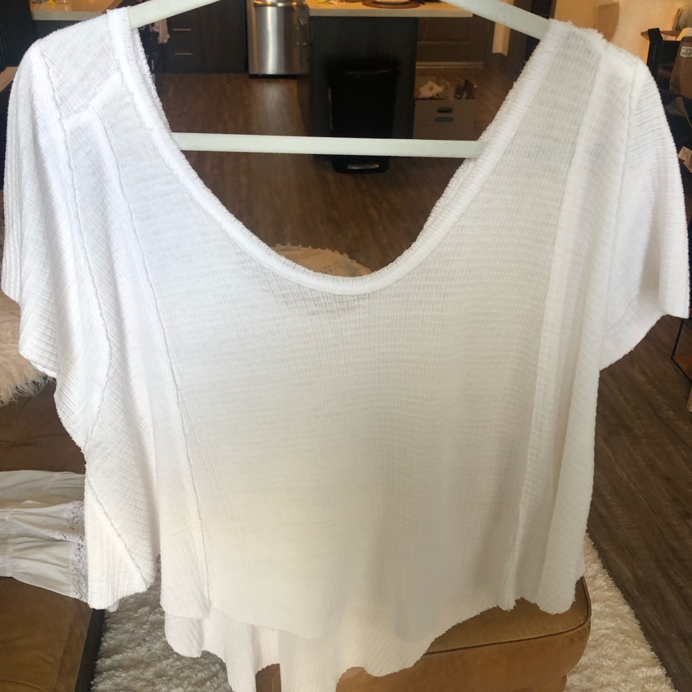 Free People white top